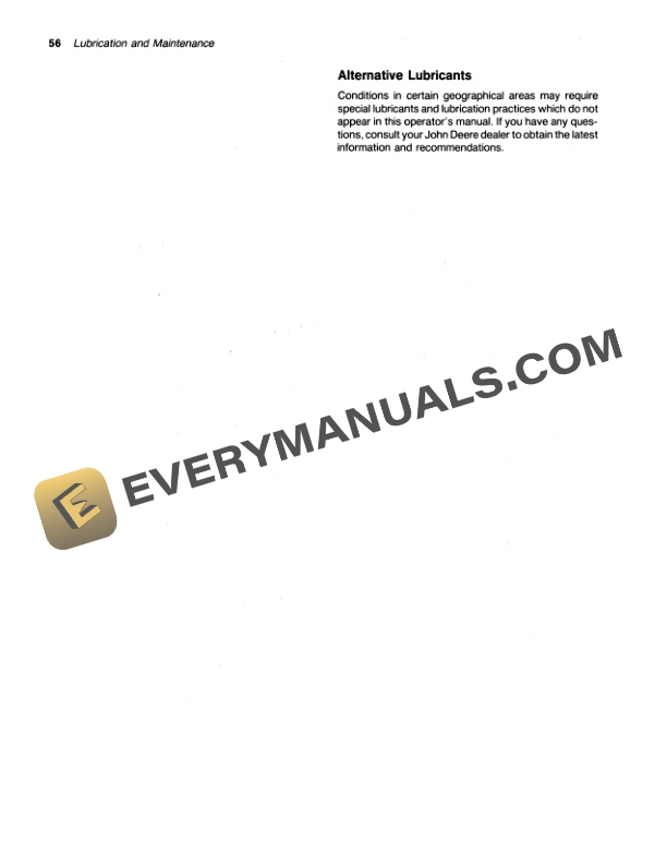 John Deere 8000 SERIES GRAIN DRILL Operator Manual OMN159581 3