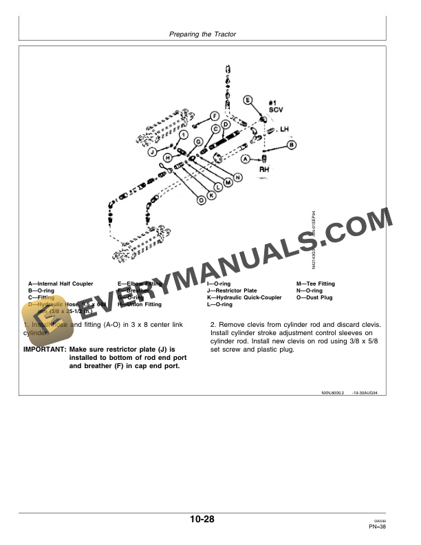 John Deere 875 Series Folding Minimum Till Cultivator Operator Manual OMN200251 2