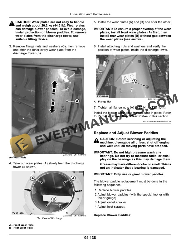 John Deere 9700, 9800, 9900 Self-Propelled Forage Harvester Operator Manual OMHXE151655 5 John Deere 9700, 9800, and 9900 Self-Propelled Forage Harvester Operator Manual OMHXE151655-3