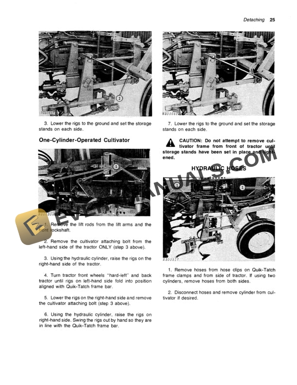 John Deere A20 ROW CROP CULTIVATOR Operator Manual OMN159524 3