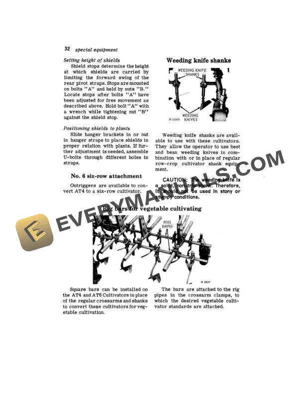 John Deere AT4 AT43 FOUR ROW AT6 AT63 SIX Operator Manual OMN159130 3