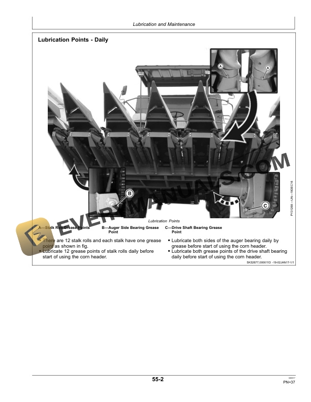 John Deere MH1006 Corn Header Operator Manual 5DMOMMH1006 5 John Deere MH1006 Corn Header Operator Manual 5DMOMMH1006-3