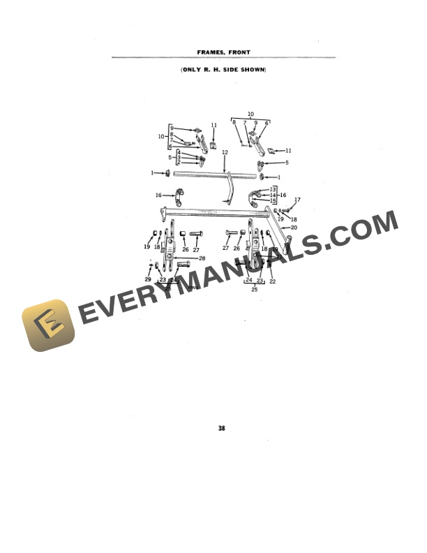 John Deere MT200 SERIES TRACTOR CULTIVATOR Operator Manual OMN6150 3