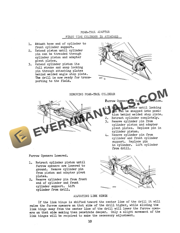 John Deere Model RB 2 Van Brunt Grain Drill Operator Manual OMM32952 3