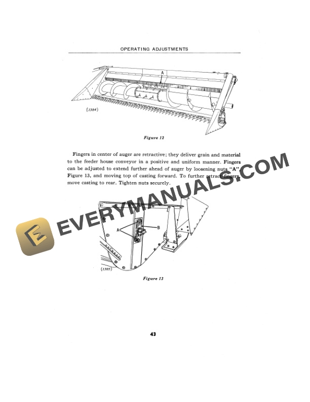 John Deere NO. 55 AND 55 R SELF PROPELLED Combine Operator Manual OMH131147 2