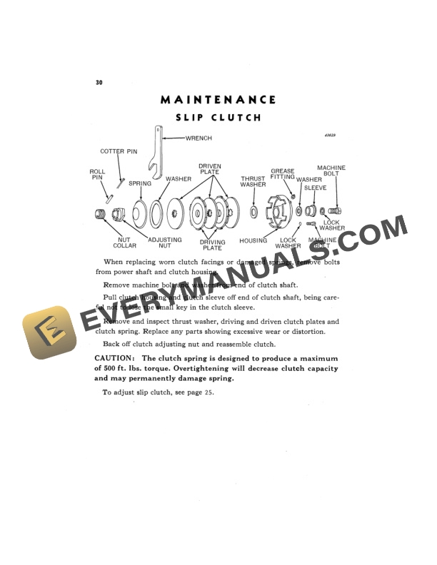 John Deere P 107 Gyramor Rotary Cutter Operator Manual OMW29157 3