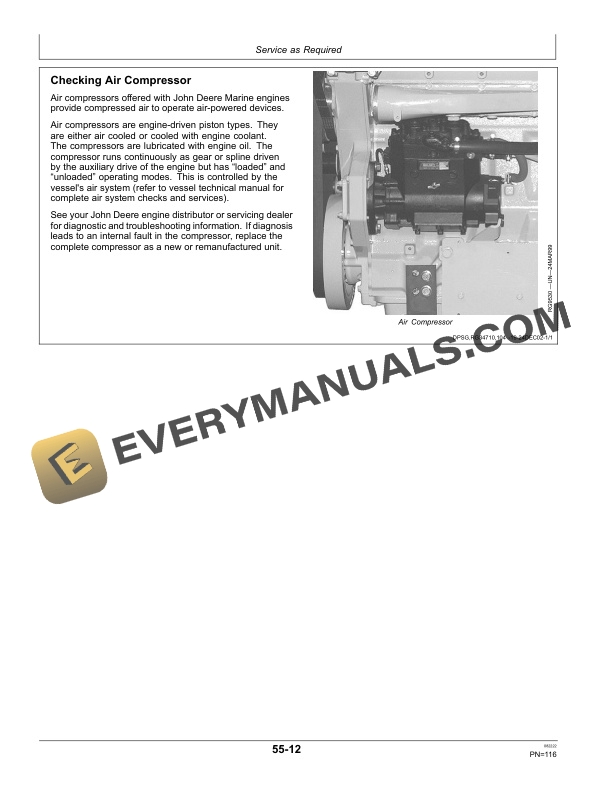 John Deere PowerTech 12.5 L Marine Diesel Engines Operator Manual OMRG28994 5 John Deere PowerTech 12.5 L Marine Diesel Engines Operator Manual OMRG28994-3