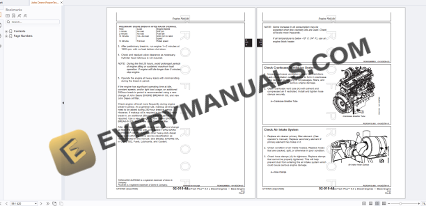 John Deere PowerTech 6090 9.0L Tier 3 Stage IIIA Base Diesel Engine Component Technical Manual CTM400 PDF 7 John Deere PowerTech 6090 9.0L Tier 3 Stage IIIA Base Diesel Engine Component Technical Manual CTM400 PDF - Image 5
