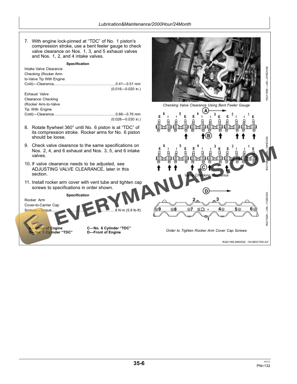 John Deere PowerTech 8.1 L 6081HF070 OEM Diesel Engines Operator Manual OMRG34944 5 John Deere PowerTech 8.1 L 6081HF070 OEM Diesel Engines Operator Manual OMRG34944-3