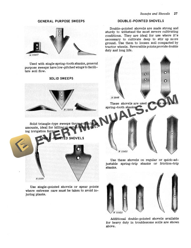 John Deere RG830F ROW CROP CULTIVATOR Operator Manual OMN159069 3