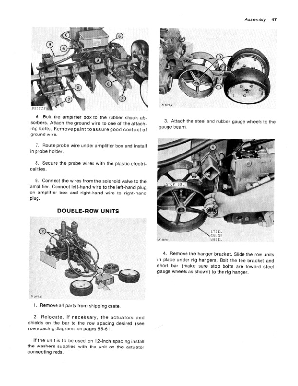 John Deere 100K SYNCHRONOUS THINNER Operator Manual OMN159304-3