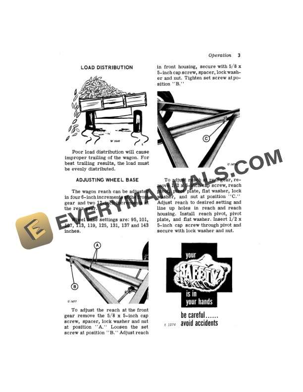 John Deere 1074 HEAVY-DUTY WAGON Operator Manual OMW12355-2
