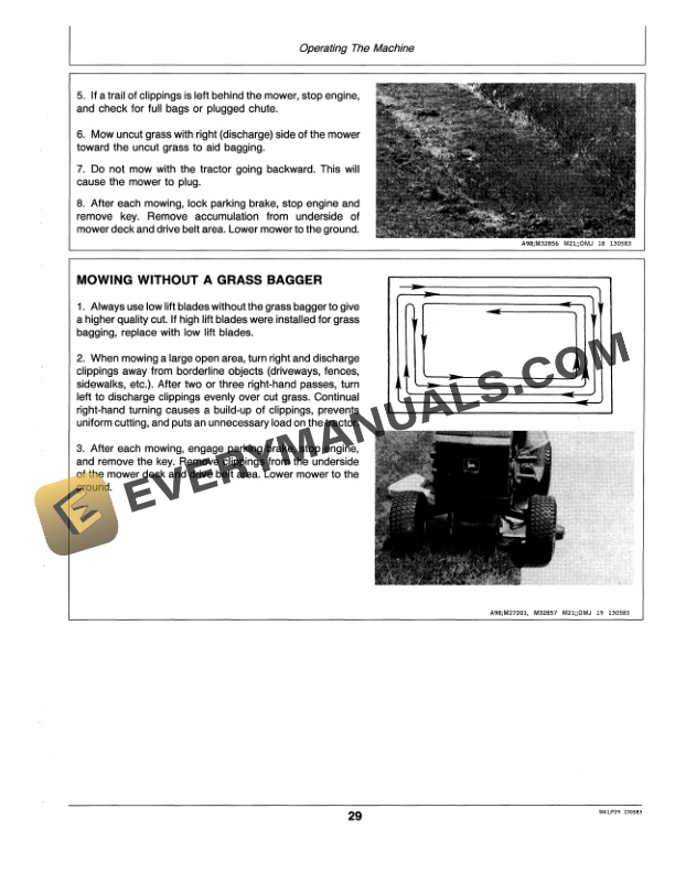 John Deere 108, 111, 111H 116 AND 116H LAWN TRACTORS Operator Manual OMM86371-2