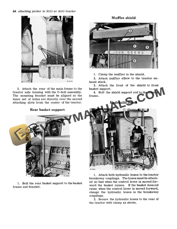 John Deere 11 One-Row Cotton Picker Operator Manual OMN97506N-3