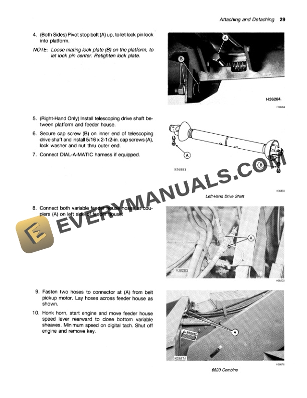 John Deere 110-, 132-, AND 154-INCH THREE Operator Manual OMH124034-2