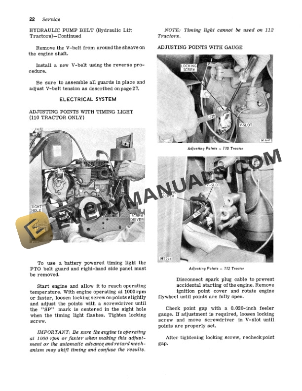 John Deere 110 AND 112 LAWN AND GARDEN TRACTORS Operator Manual OMM42256-3