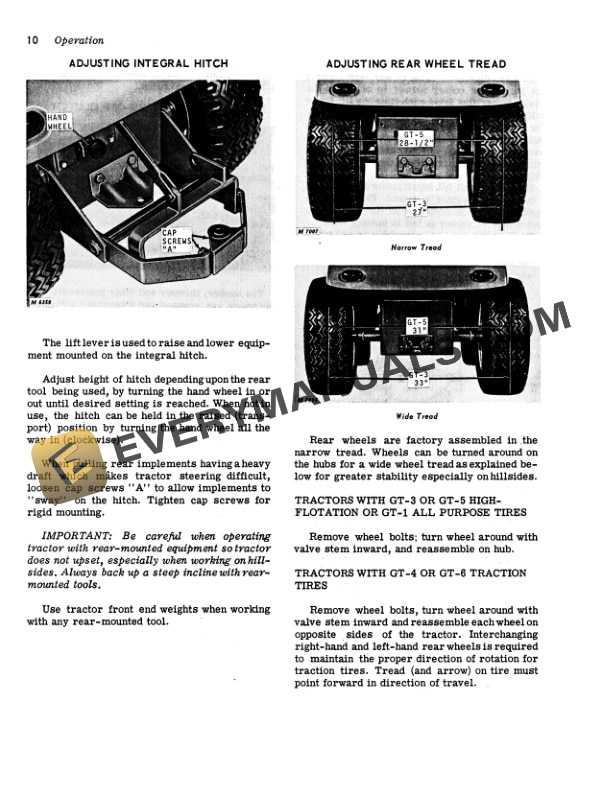 John Deere 110 AND 112 LAWN AND GARDEN TRACTORS Operator Manual OMM44423-2