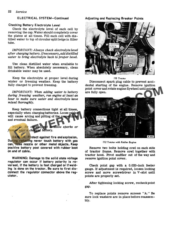 John Deere 110 AND 112 LAWN AND GARDEN TRACTORS Operator Manual OMM44423-3