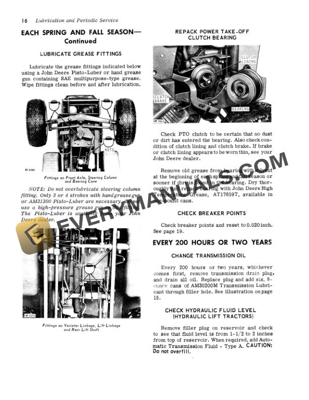 John Deere 110 AND 112 LAWN AND GARDEN TRACTORS Operator Manual OMM45039-3