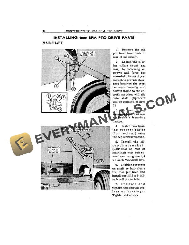 John Deere 110 CHUCK WAGON MIXER-FEEDER Operator Manual OMC43759-3