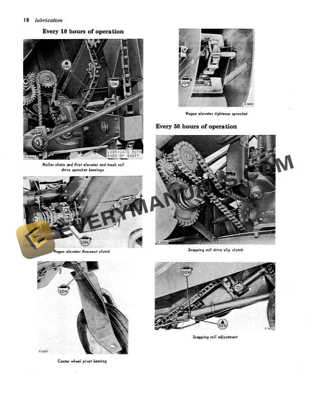 John Deere 120 CORN SNAPPER Operator Manual OMN159099-2