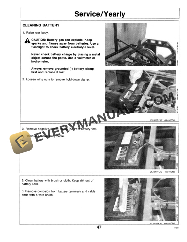 John Deere 1200 BUNKER AND FIELD RAKE Operator Manual OMET15439-3