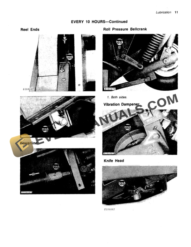 John Deere 1209 MOWER CONDITIONER Operator Manual OME60688 2