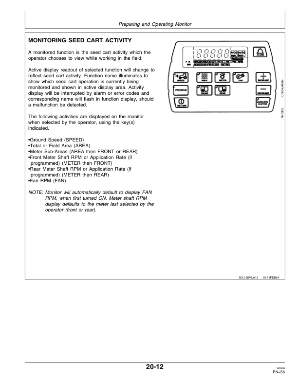 John Deere 130 Bushel 787 Air Seeding System Operator Manual OMN200474 2