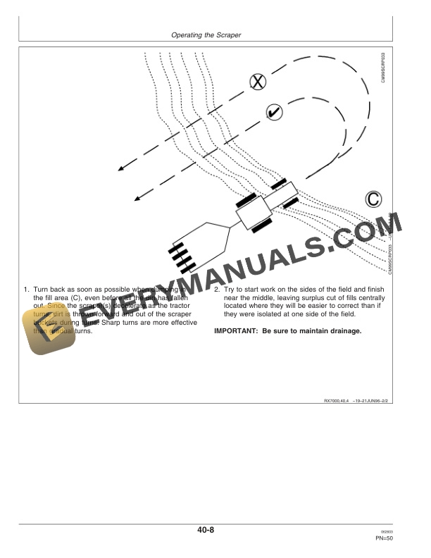 John Deere 1312C, 1510C, 1812C, and 1814C Scraper Operator Manual OMCM1010-3