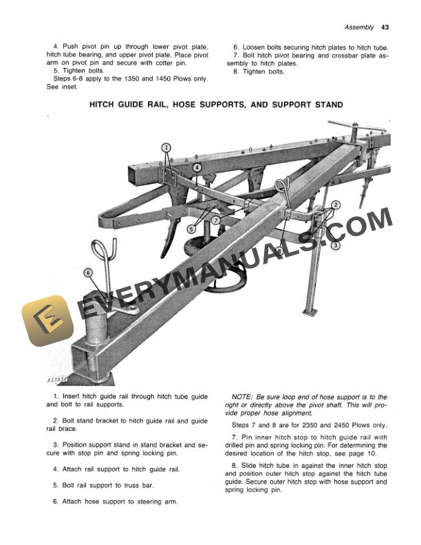 John Deere 1350, 1450, 2350 AND 2450 SERIES SEMI Operator Manual OMA25334-3
