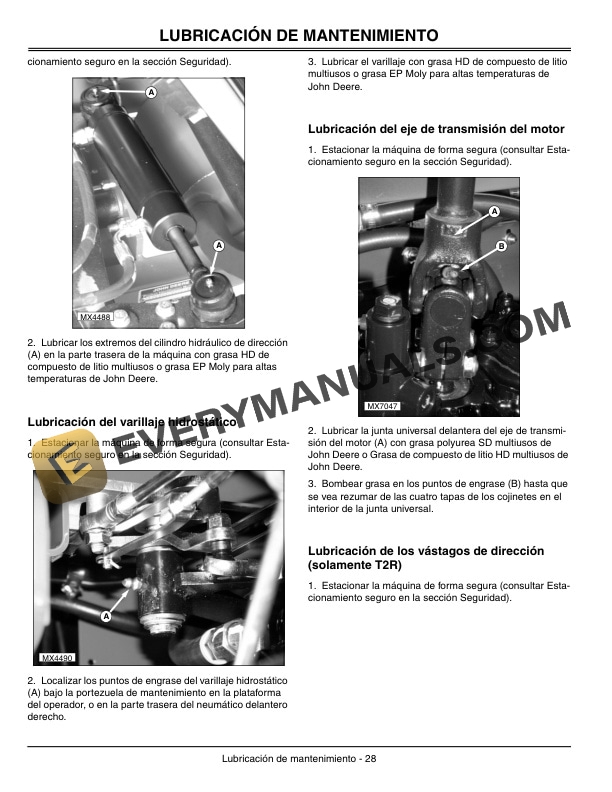 John Deere 1420, 1435, 1445 Front Mower Operator Manual OMTCU13565-3