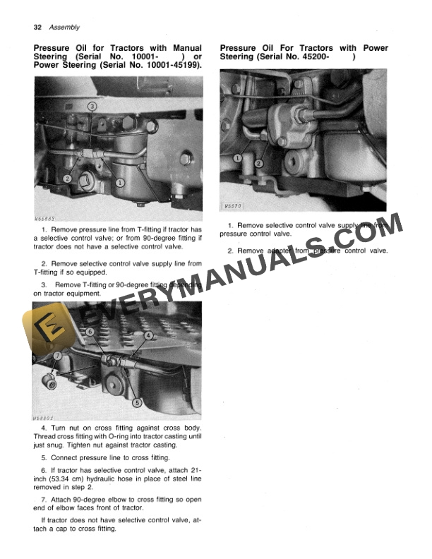 John Deere 143 FARM LOADER Operator Manual OMW21356-3