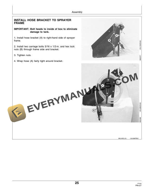 John Deere 15 Gallon Sprayer Operator Manual OMM94359 3