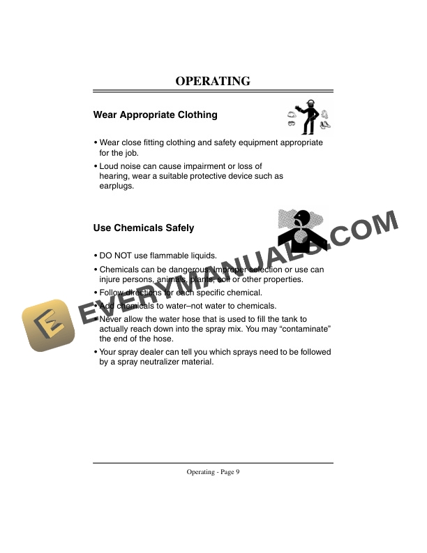 John Deere 15 Gallon Sprayer Tractor Trunk Mounted Operator Manual OMM135776 2