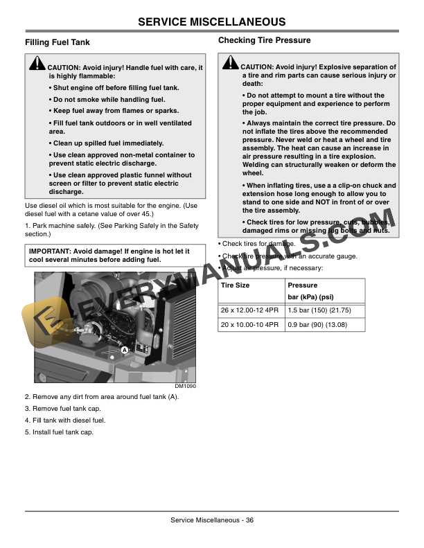 John Deere 1505 - 1515 Basic Machines Operator Manual OMDMU211990 5 John Deere 1505 1515 Basic Machines Operator Manual OMDMU211990-3