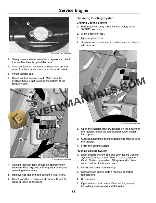 John Deere 1550 1570 1575 1580 1585 Series TerrainCut Front Mowers Operator Manual OMTCU39961E 3