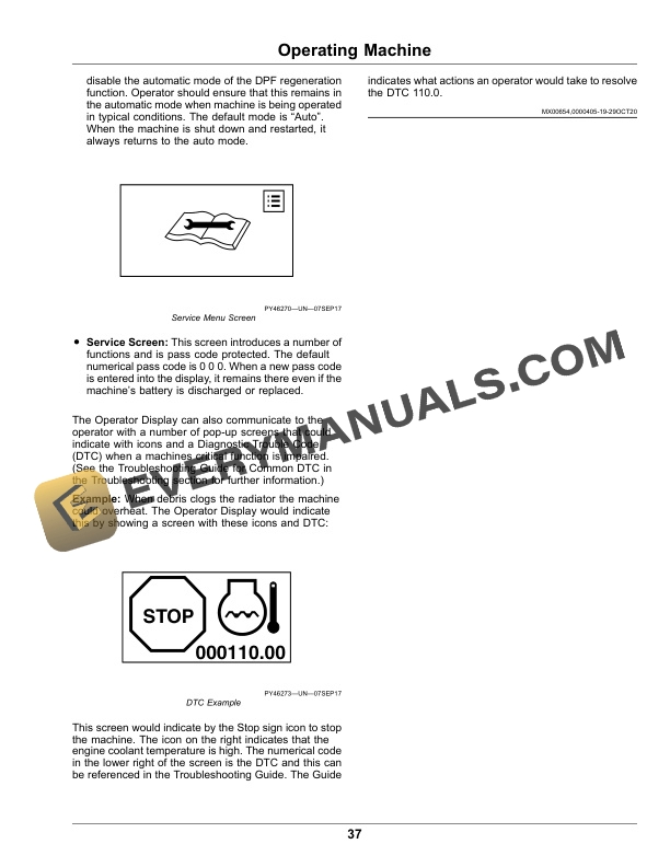 John Deere 1550 1570 1575 1580 1585 Series TerrainCut Front Mowers Serial No. 070001 Operator Manual OMUC26995E 2