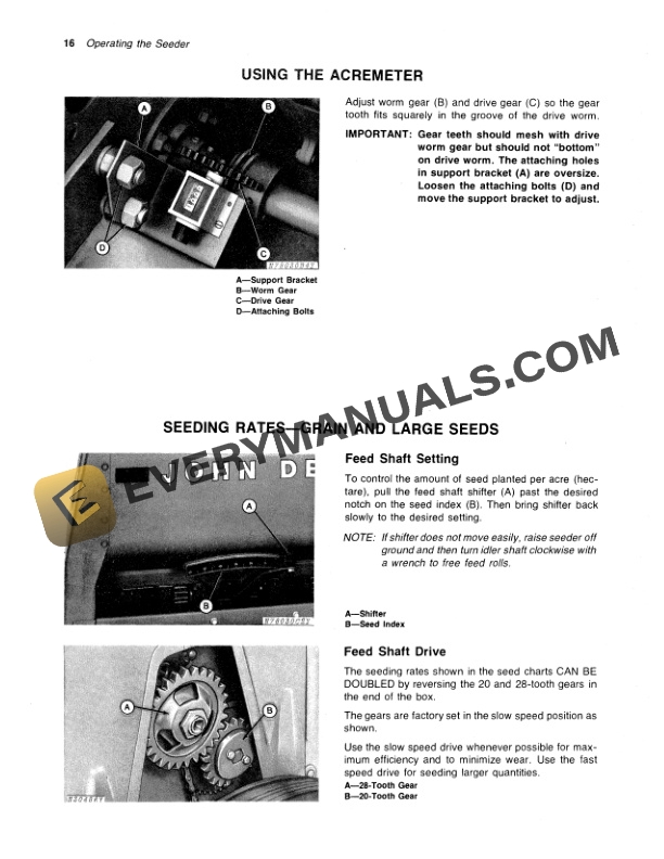John Deere 1550 Powr Till Seeder Operator Manual OMN159559 2