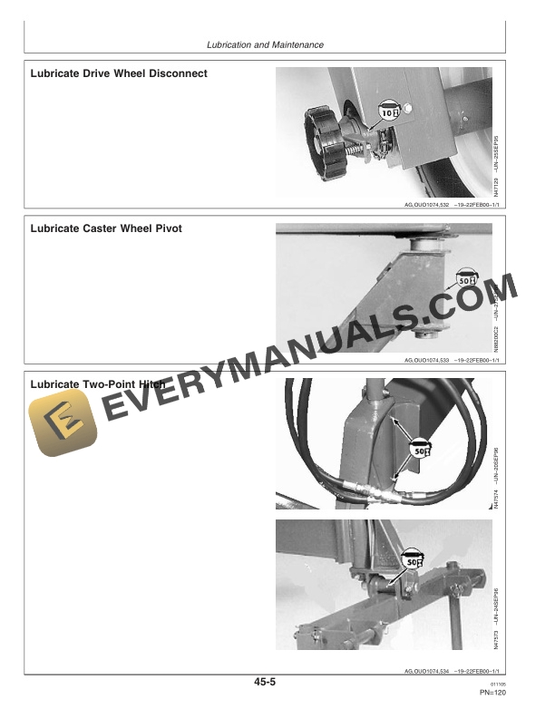 John Deere 1590 Grain Drill Operator Manual OMN300317 3