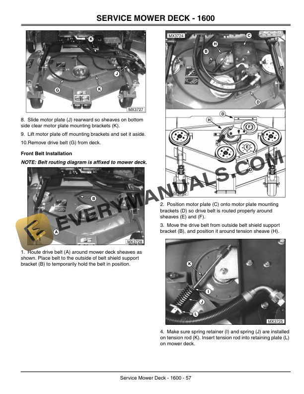 John Deere 1600 1620 Wide Area Mower Operator Manual OMTCU14565 3