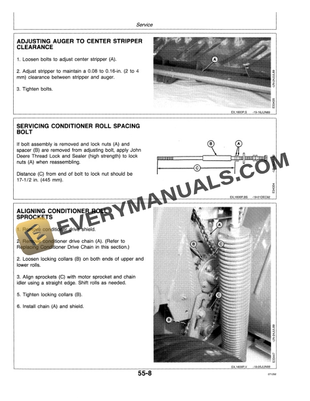 John Deere 1600 Mower-Conditioner Operator Manual OME82444 5 John Deere 1600 MOWER CONDITIONER Operator Manual OME82444-3
