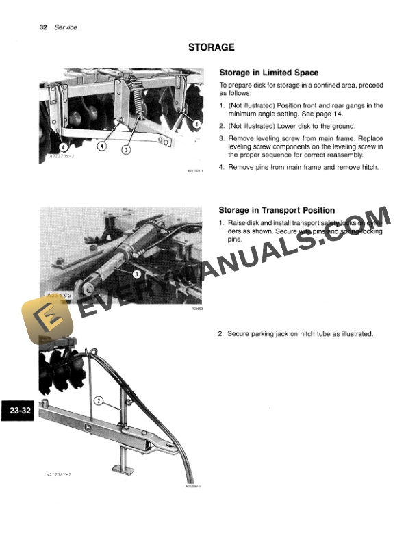John Deere 1635 Disk Operator Manual OMA46835 3