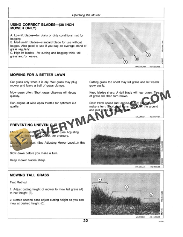 John Deere 170 175 180 and 185 Lawn Tractors Operator Manual OMM95262 2