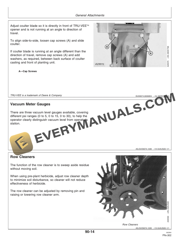 John Deere 1700 and 1730 Integral Planter Operator Manual OMA79776 3