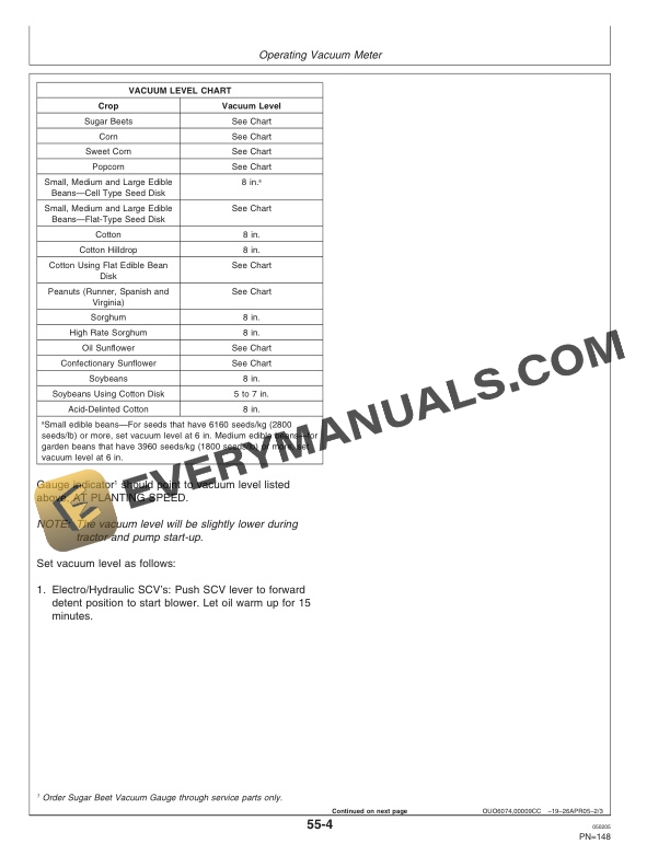 John Deere 1700 and 1730 Integral Planter Operator Manual OMA82860 2