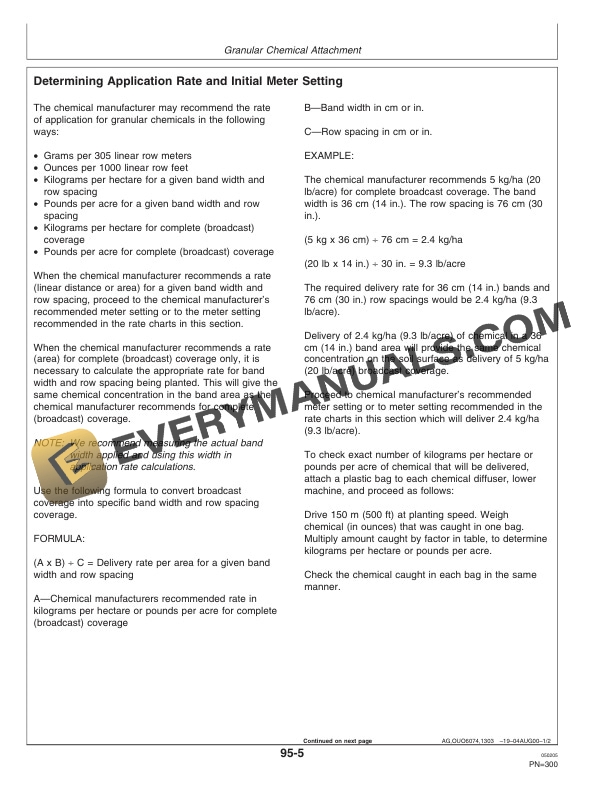 John Deere 1700 and 1730 Integral Planter Operator Manual OMA82860 3