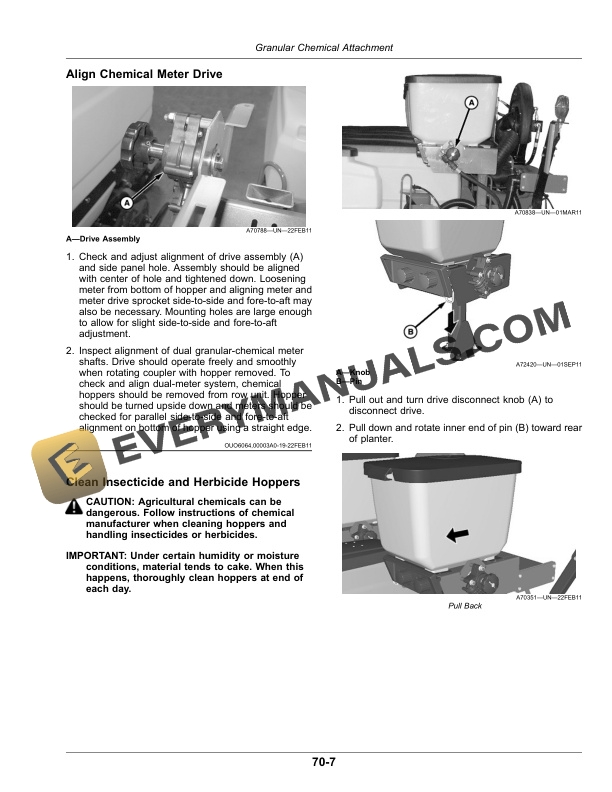 John Deere 1705 6X2 Twin-Row MaxEmerge 5 Planter Operator Manual OMA125959 5 John Deere 1705 6X2 Twin-Row MaxEmerge 5 Planter Operator Manual OMA125959-3