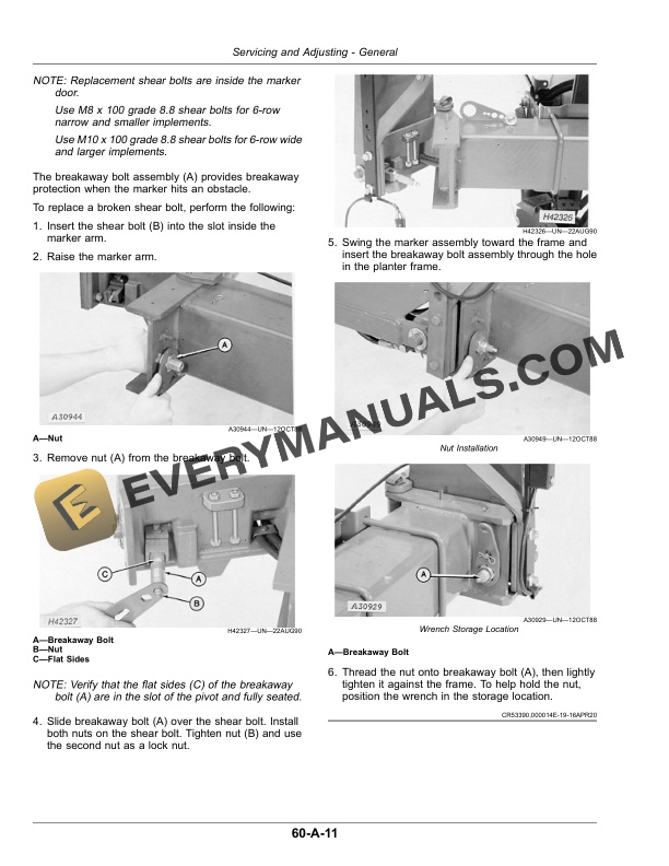 John Deere 1705, 1735 Integral Planter Operator Manual OMA125755 5 John Deere 1705 and 1735 Integral Planter Operator Manual OMA125755-3
