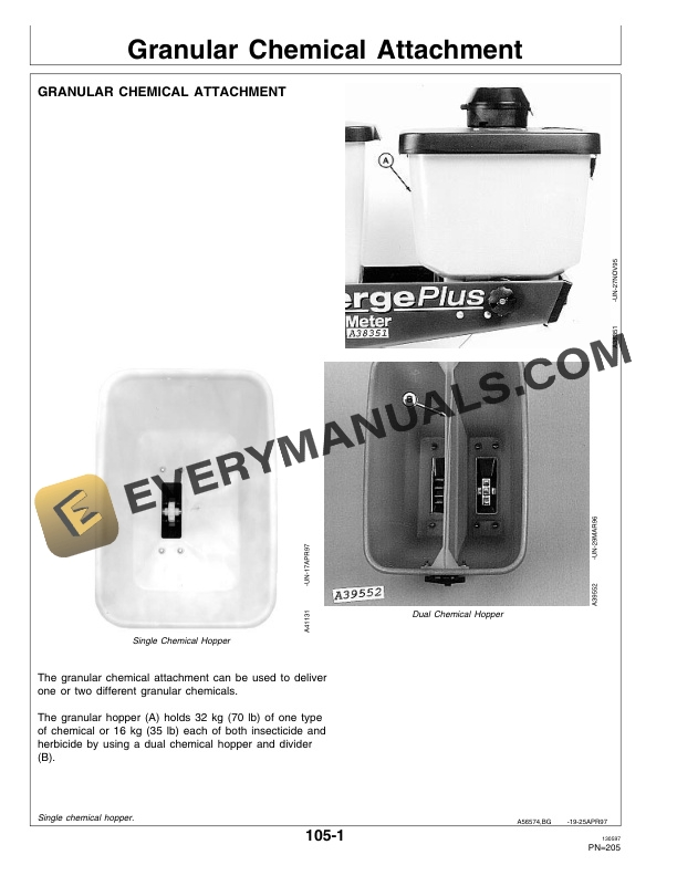 John Deere 1710 Vertical Fold MaxEmerge Plus Planter Operator Manual OMA60129 3