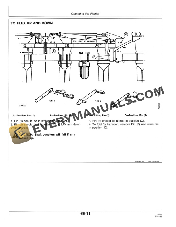 John Deere 1720 Stack Fold MaxEmerge Plus Integral Planter Operator Manual OMA56586 2